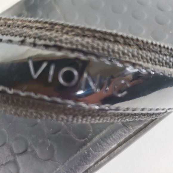 Vionic Tide ll Post Sandal with Arch Support Black Size 10 or 10.5 - Picture 4 of 12